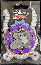 Holiday Cat Wreath Le 400 Felicia Great Mouse Detective Disney Pin DSSH DSF picture
