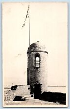 St. Augustine Florida FL Postcard RPPC Photo View Of Fort Marion c1910's Antique picture