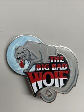 Busch Gardens Pin The Big Bad Wolf Rare Discontinued Glitter Last One Limited picture