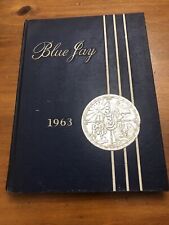 1963 Jesuit HIGH SCHOOL YEARBOOK NEW ORLEANS Louisiana Blue Jay Vintage picture