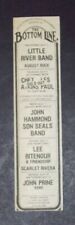 John Prine Chet Akins & Les Paul Lee Ritenour Bottom Line NYC 1978 Concert Ad picture