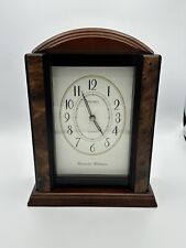 Vintage Seiko Westminster Whittington Wooden Mantel Quartz Clock QXJ 108 BLH picture