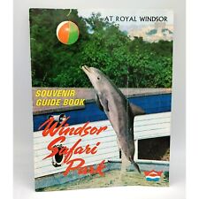 Windsor Safari Park Souvenir Guide Book Vintage Easter 1970 Royal Windsor PB picture
