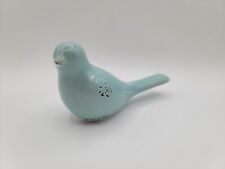 Powder Blue Ceramic Bird Figurine 7