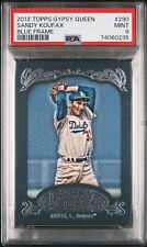 Sandy Koufax 2012 Topps Gypsy Queen Blue Frame Baseball Card #290 Graded PSA 9 picture