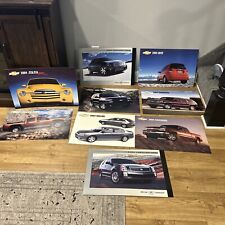 Original Chevrolet 2004  Dealer Showroom Set Of 9 Cardboard Posters ,Magna Mount picture
