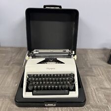 Vintage Olympia SM9? De Luxe Manual Typewriter W Case West Germany 60s WORKING picture