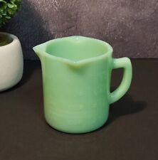 JADEITE GREEN DEPRESSION STYLE GLASS MEASURING CUP, Vintage, Farmhouse, Kitchen picture