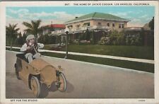 Postcard The Home of Jackie Coogan Los Angeles CA  picture