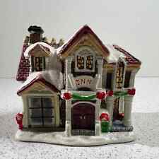 Windham Heights Inn Hotel House Christmas Village Small Building 2005 Light UP picture