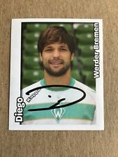 Diego, Brazil 🇧🇷 SV Werder Bremen Panini 2008/09 hand signed picture