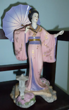 Vintage Porcelain YOSHIKO Manabu Saito FRANKLIN MINT Geisha JAPANESE Figurine picture