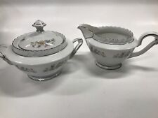 Vtg. K & A KRAUTHEIM Selb Bavaria Woodfield Sugar And Creamer picture