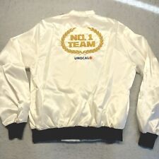 New Old Stock Vintage Unocal 76 #1 Team Horizon Sportswear Satin Jacket Size S picture