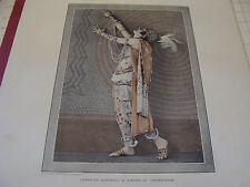J.L. TAYLOR & COMPANY aprox 22 x 15 ad page w/ GERTRUDE HOFFMANN in SHEHERAZADE picture