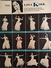 1951 Esquire Original Art Article Photos profile of LISA KIRK picture