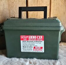 30 Cal Tall Plastic Ammo Box MTM Case-Gard Military Style Ammo Can (2 Available) picture