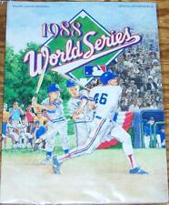 World Series Program / 1988 WORLD SERIES 1st Edition picture