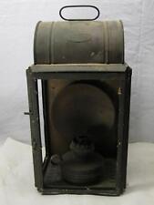 Brass WM Porters & Sons Wall Hanging Lantern Lamp Barn Oil Kero Candle Old Vtg picture