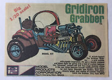 1971 MPC model kits ad ~ GRIDIRON GRABBER picture