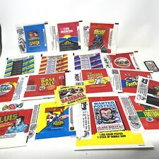 1976-1982 Topps Fleer Assorted Sports & Movies Trading Card Wrapper LOT of 41 picture