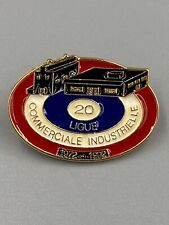 Vintage 20th Anniversary 20 LIGUE 1972-1992 Commercial Industries Lapel Pin picture