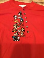 Vintage Disney Store Embroidered Mickey Mouse & Friends Shirt 2xl picture