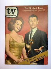 TV Magazine / Guide May 18, 1962. Johnny Carson, Emmy Special. Cleveland Press picture