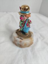 Ron Lee Pudge Pink Hearts Clown Figurine Sculpture Signed And Dated 1995 Collect picture