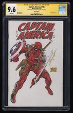 Captain America #700 CGC NM+ 9.6 Signed SS Anthony Castrillo Sketch Edition picture