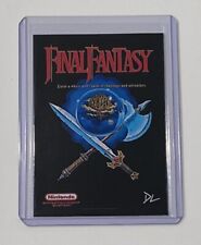 Final Fantasy Limited Edition Artist Signed Game Cover Trading Card 2/10 picture
