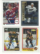  1990-91 Upper Deck #76 Dino Ciccarelli Signed Hockey Card Washington Capitals picture