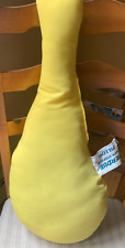 Vintage Large Perdue Oven Stuffer Plush Yellow Pillow Chicken Leg Shape 26” picture