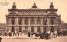 Vintage Postcard 1910's L'Opera Primary Opera Paris France FR picture