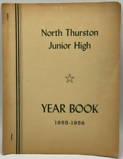 Vintage 1956 North Thurston Junior High Yearbook Annual Lacey Olympia WA Paper picture