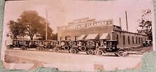 Waco Texas Lone Star Laundry and Dry Cleaners 1900s Rare Panoramic Photo picture