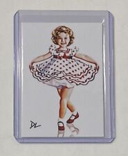 Shirley Temple Limited Edition Artist Signed “American Icon” Trading Card 3/10 picture