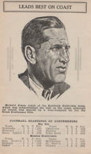1929 Howard Jones USC Football Coach Vintage Print Ad 1930s 1920s picture