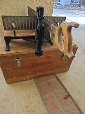 Vintage Cast Iron Stanley No.2358 Commercial Miter Box 25