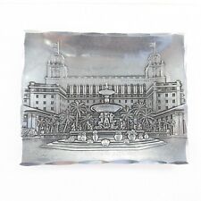 Vintage Wendell August Forge Tray Aluminum 5x4 Rectangle The Breakers Palm Beach picture