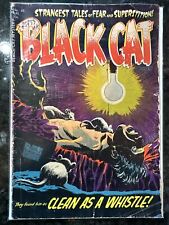 Black Cat Comics #49 1954 Harvey Pre-Code Horror Golden Age Comic Book picture
