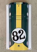 WOWCurved Jim Clark 1965 Indy 500 Racing Race Car Nose Style Sign picture
