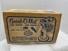 Vintage Grind O Mat. Glue Or Mount On Table.  Or Use For Parts. picture