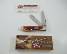 Case 2011 ERA 6207 CHESTNUT -2 Blade- Mini Trapper Knife picture