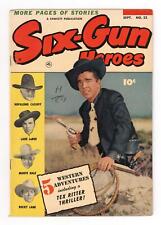 Six-Gun Heroes #22 VG 4.0 1953 picture