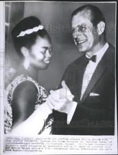 1964 Press Photo Prince Philip dance with Ms. Cecilia Kadramira picture