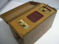 Rare HAZELTINE 4 TUBE BATTERY PORTABLE RADIO For AMATEUR EXPERIMENTAL Use Only picture