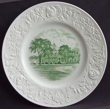 Vintage 1930s Groton School, School House building, Wedgwood 10.5-inch Plate picture