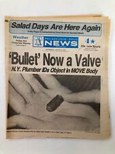 Philadelphia Daily News Tabloid August 14 1985 District Attorney Edward Rendell picture