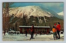 Mt. Alyeska, AK-Alaska, Novice Ski Slopes, Mountain View Vintage Postcard picture